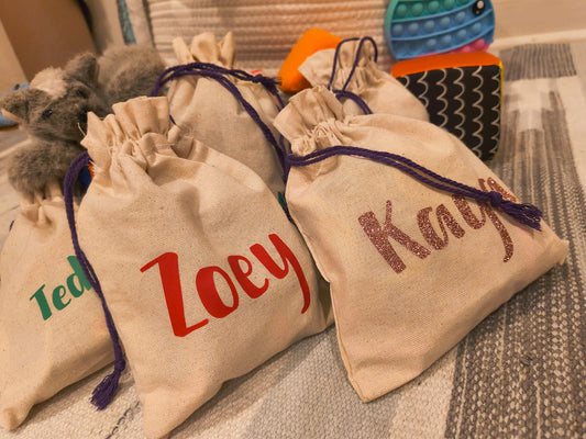 Drawstring goodie bag